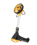 Fabater Foldable Digital Distance Measuring Wheel 6.3" AntiSlip Tool with yellow wheel and ergonomic handle, ideal for builders.