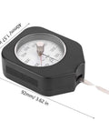 Push Pull Force Gauge For Precision Mechanical Pressure Testing With Gram Force Readout SZG5002 Dial Gauge Pro Grade Non Slip Handle Easy Use For Tape Recorder Buffer Pressure Armature And Switch Calibration, black 92mm dial gauge