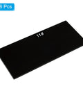 Super Tough Top Shelf Welding Lens Replacement Plates Shade 11 Glass Filters 4x2 Inch black glass panel in 6 pack.