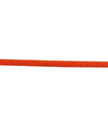 Close-up of Neon Orange One Quarter Inch Polyester Rope, Solid Braid High Viz Utility Line, UV Resistant, Low Stretch, Made in USA