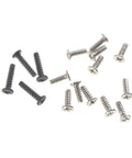Full Game Console Screw Replacement Set Rock Solid Metal Repair Kit With Tri Wing Y Cross Phillips Heads multicolor assorted screws.