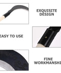 Long Handle Hand Scythe for Weeding and Lawn Care, Manganese Steel Manual Weeding Tool details and ergonomic grip showcase.