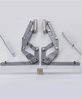 Soft Close Pneumatic Door Hinge Set For Heavy-Duty Wooden And Aluminum Doors, Flush Mount With Vertical Lift, hydraulic parts
