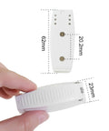 Heavy Duty Rv Door Catch Latch With Spring Loaded Abs Hinge For Camper Motorhome Travel Trailer Baggage Door Holdback, 62mm long
