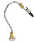Must Have Adjustable Welding Helping Hands Tool With Super Strong Magnetic Base And Flexible Bendable Holder For PCB Soldering, Assembly Repair And Diy Electronics Projects That Are Totally Awesome, showcasing a bendable arm with clip.