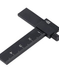 Rugged Build Equidistant Parallel Scriber And Isometric Carving Ruler Featuring No Sweat Adjustment And Premium Alloy Base for precision layout drafting.