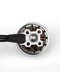 Top view of a 4500KV brushless drone motor for 2-4S FPV racing drones and quadcopters, lightweight 2mm shaft, easy install design.