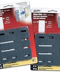 4 Inch Quick Align Hinge Shims Kit With Two Packs Of 15 Shims Each Total 30 Shims For Fast Door Alignment shown in packaging
