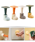 Heavy Duty Door Stoppers For Wall Protection Made With Durable PP And TPR Materials Keep Walls Scratch Free And Doors Safe