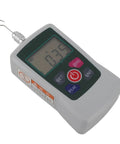 Digital Force Mini Push Pull Sensor Tester Meter 2N-20N Portable Accurate Measurements For Reliable Material Testing And Quality Control On The Go Everyday. handheld digital force tester with hook, LCD display, and aluminum alloy body