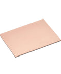 Generic view of a Five Piece FR4 Copper Clad PCB Board Single Sided Blank for DIY Electronics Projects, 70mm by 50mm by 1.5mm.