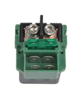 Green 12V Motorcycle Starter Relay Solenoid Ignition Switch Plug And Play Hassle Free Install No Drilling No Tools Quick Fit For FX650 NC700X