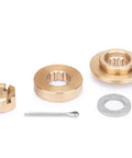 Beefed Up OEM Upgrade Propeller Installation Hardware Kit for Yamaha Outboard Engines 40-55HP with thrust washer, spacer, washer, nut, cotter pin