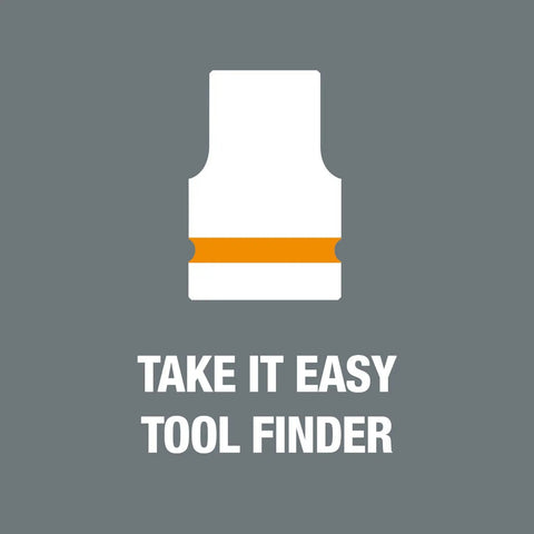 Take it easy tool finder symbol for Zyklop Bit Socket With Holding Function For 1/4 Inch Drive 3/16 X 28 Mm Non Impact Chrome Vanadium Steel