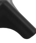 Black silicone corner guard for sharp furniture edges, part of Silicone Corner Guards 4 Pack For Sharp Furniture Edges And Kitchen Counters