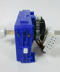 Cool 1 Pc Compatible Frei Handle Accelerator 3105F00136-00 For Electric Forklifts, blue motor with connector and shaft.