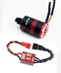Brushless Sensored ESC And Motor Power System With Wireless Module Plug And Play For Losi Micro B 1/24 RC Buggy 2WD Upgrade