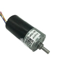 JGB37-3650 Brushless DC Motor 12V 24V High Torque Gearbox For Robotics DIY Projects And Automation Builds With Smooth Speed Control and Reliable Power Delivery, compact motor with metal shaft.