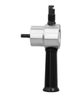 Heavy Duty Double Head Sheet Nibbler For Cutting Iron Stainless Steel Copper And Aluminum with 360 Degree Handle, side view