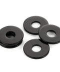 50 Pack M6 Stainless Flat Washers With Black Finish For Screws And Bolts 17.7 Mm Outer Diameter 6.6 Mm Inner Diameter 1.3 Mm Thick 304 Stainless Steel