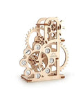 Dynamometre Wooden Model Construction Kit For Air Powered Motion Dope DIY STEM Toy With Pneumatic Engine Inspiration Hands On Learning Fun Air Pressure Mechanism Build, wooden 48-part model