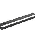 18 Inch Under Cabinet Lighting Kit In Black Finish, Dimmable Undercabinet Lights With 3 CCT Options 2700K 3000K 4000K, angled view