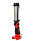 2000LM LED Work Light For Craftsman 20V Battery Compatible, red 25W portable spotlight with adjustable head