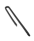 1M Black Nylon Cable Drag Chain With 10x15mm Inner Size Wire Carrier Chain Built Tough Reinforced PA66