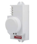 Five Point Eight GHz Microwave Motion Sensor Switch TDL1918 side view with adjustable delay and PVC 41mm size