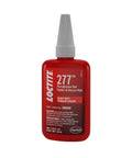 Red Thread Locker For Large Bolts And Studs 1 Inch And Up Prevents Vibration Loosening On Automotive And Industrial Fasteners 36 Ml Bottle For Heavy Duty Assembly, Maintenance And OEM Applications bottle front view