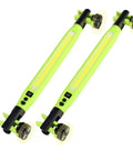 Two Pack Rechargeable LED Work Light Set, 3000 Lumens Portable Mechanic Light With Magnetic Base and clamps shown