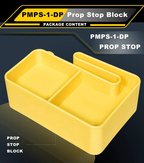 Universal Propeller Stop Block For Boats And Outboards High Visibility Yellow Prop Stop for All Stern Drives image