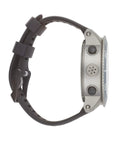 Side view of Dope Titanium Dive Wrist Computer With Wireless Transmitter, Gauge Mode and Full Color Display, 99g titanium case.