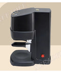 Electric Coffee Tamper Featuring Adjustable Pressure Automatic Espresso Device with sleek black design and easy-to-use interface.