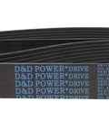 Beefy Poly V Belt 86.75 Inch Long 0.86 Inch Wide 6 Rib High Speed Drive Belt For Industrial Equipment, Smooth Quiet Performance, Durable Replacement For Power Transmission Systems, black 6-rib belt