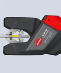 Automatic Self-Adjusting Insulation Strippers For UF And Flat Cable 10-18 AWG, showing cable being stripped