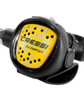 Ultra Compact Scuba Octopus Regulator with ABS elastomer build, 60 mm diameter, lightweight single hull design, Italian quality