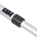 Close-up of adjustable rod on Measuring Wheel with Adjustable Length, 0-9999m Capacity showing aluminum material.