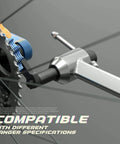 Derailleur Hanger Alignment Tool For 20 To 29 Inch Wheels No Fuss Realignment Gauge For Rear Derailleur on bike wheel