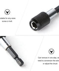 Kick Some Stubborn Stripped Bolt Roots And Save Your Weekend With This 22 Pc High Speed Steel Screw Extractor Kit For Electric Drills, Features Magnetic Bits. Screw extractor bit and extension holder for stripped bolt removal