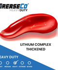 Red Tacky Heavy Duty Lithium Complex EP Grease For High Temp Wheel Bearings Trailers Axles CV Joints 5 Gallon Bucket NLGI 2