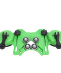 Bewinner 16 Pcs Huge Hole Saw Kit For Ceramic Glass Marble And Granite Wet Dry Tile Drilling With Double Suction Cup Guide And Precision Positioner Tool, green suction guide