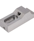 Top Shelf Side Clamp Vise With Low Profile Toe Design And M8 Arc Jaw Made From Hardened S136H Mold Steel for CNC milling