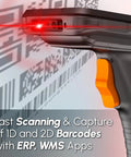 Workhorse Android Barcode Scanner With Pistol Grip Equipped With SE4710 Engine Handheld scanning barcode