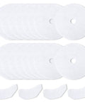 20Pcs Universal Dryer Exhaust Filter Set With 16 Exhaust Filters And 4 Air Intake Filters Premium Quality Durable Polyester Lint Filters That Are EZ To Clean Built For Better Airflow And Dryer Efficiency displayed.