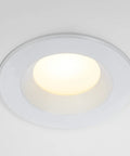 Close-up of installed 12 Pack 5 Inch And 6 Inch Retrofit Recessed LED Downlights 1300 Lumens Dimmable E26 Quick Connect