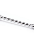 One Quarter Inch Drive 120XP Teardrop Flex Head Ratchet With Three Degree Swing Dual 60 Tooth Pawls For 120 Positions Low Profile