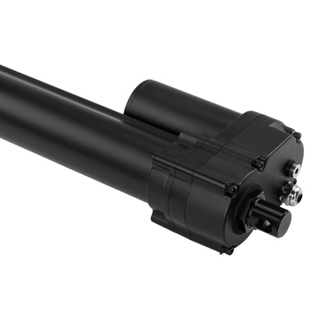 Progressive Automations 24V high-load electric linear actuator with black housing