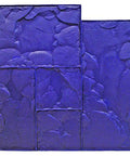 Ashlar Stone Texture Floppy Mat 24x24 Blue Urethane Pro Grade Durable for Concrete Finishing With Realistic Stone Look