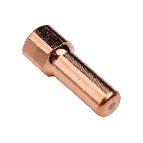 Top Tier Plasma Cutter Consumables Kit For PT100 Torch Replacement Parts Featuring 1.2mm Nozzles And Electrodes Set for a copper electrode assembly.